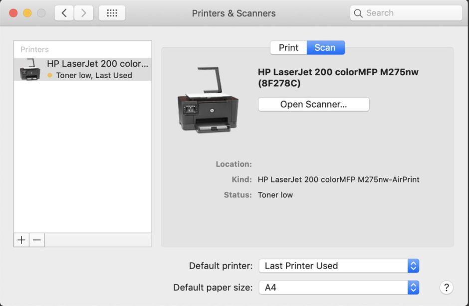 Hp laserjet p1102w software for mac